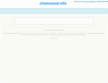 Tablet Screenshot of chamoland.info